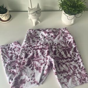 RBX tie die high waisted leggings